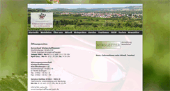 Desktop Screenshot of koenigschaffhauser-wein.de